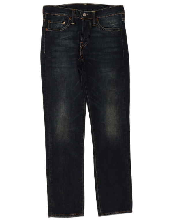 Levi's Mens 511 Slim Jeans W28 L30 Navy Blue Cotton
