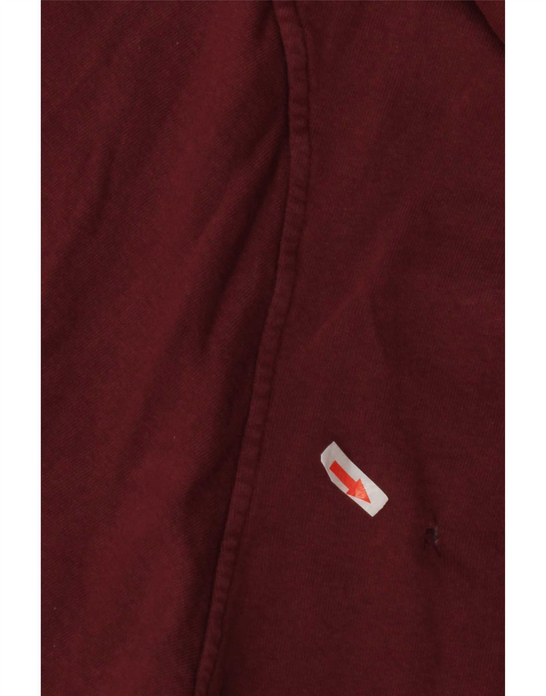 Pull & Bear Pull & Bear Pulover Oversized Hoodie pentru femei UK 14 Medium Burgundy