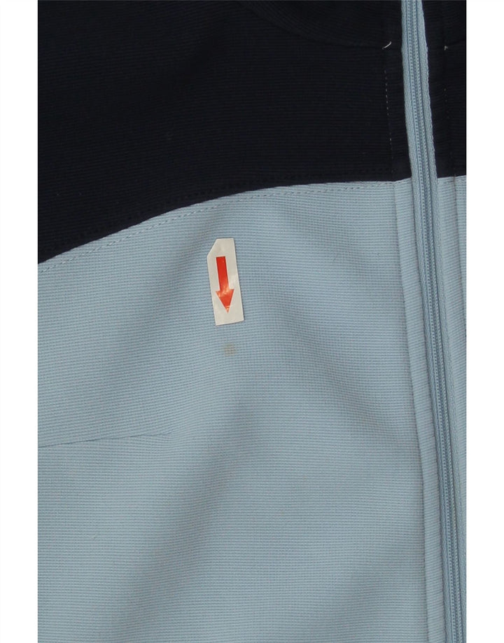 Jachetă de trening Kappa pentru femei UK 14 Medium Bleumarin Colorblock