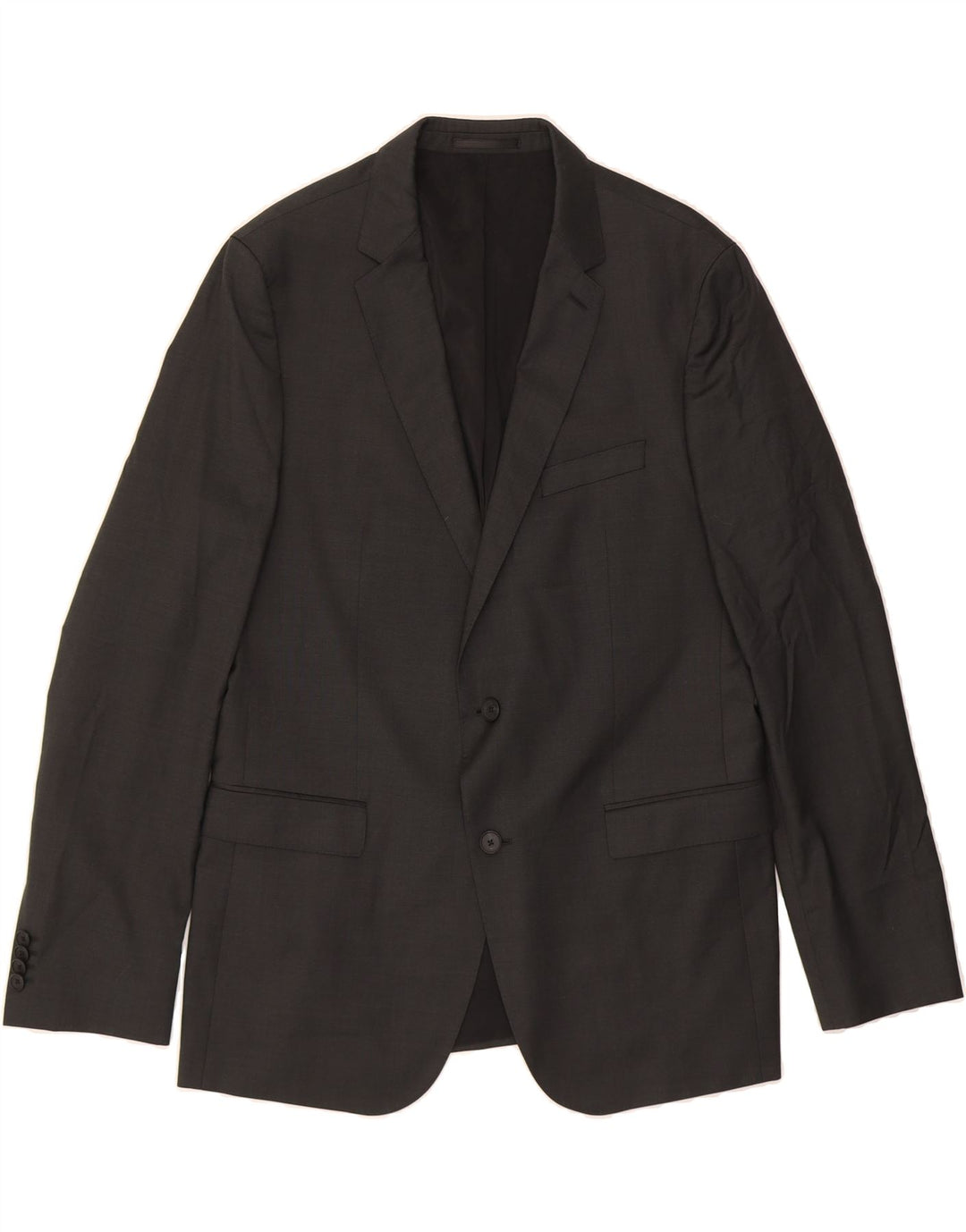 HUGO BOSS Mens 2 Button Blazer Jacket IT 54 2XL Grey Vintage Hugo Boss and Second-Hand Hugo Boss from Messina Hembry 