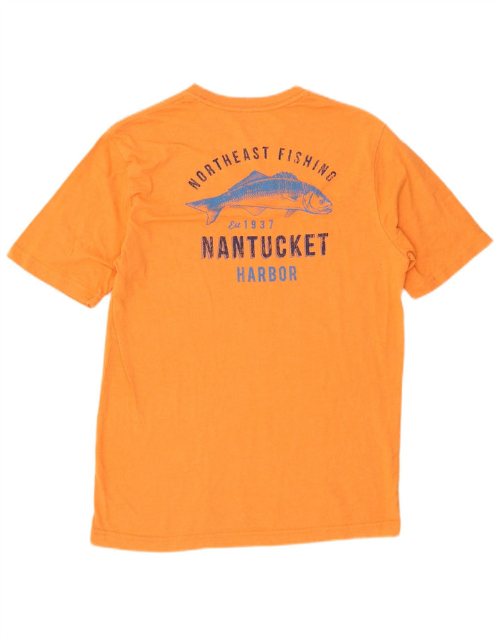 Tricou grafic pentru bărbați cu apă sărată IZOD Top mic portocaliu