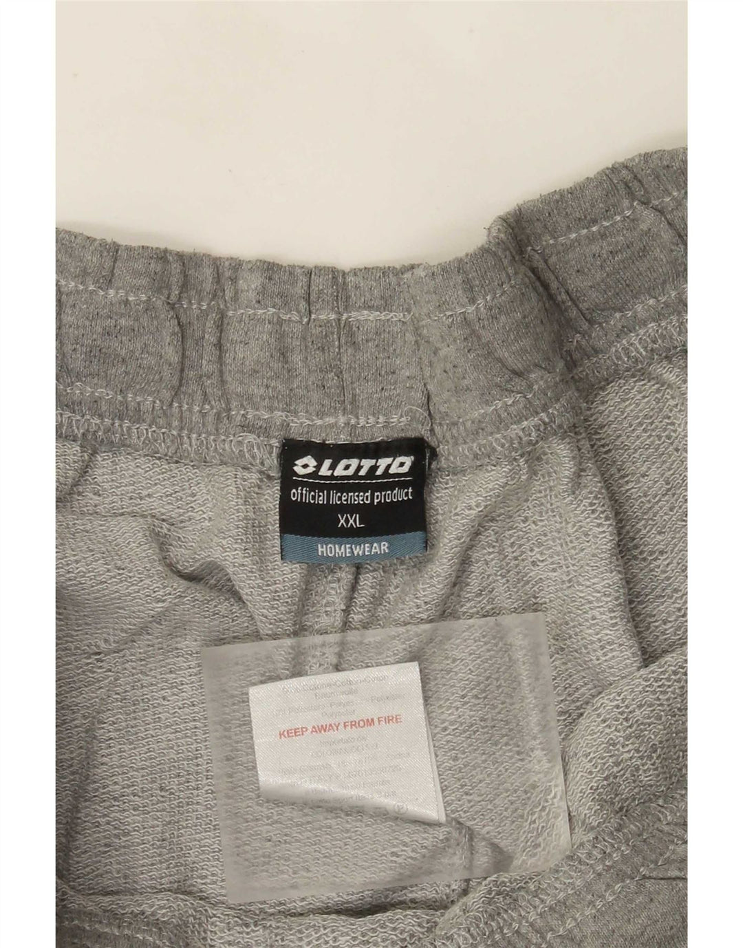 Pantaloni scurți sport pentru bărbați Lotto 2XL bumbac gri