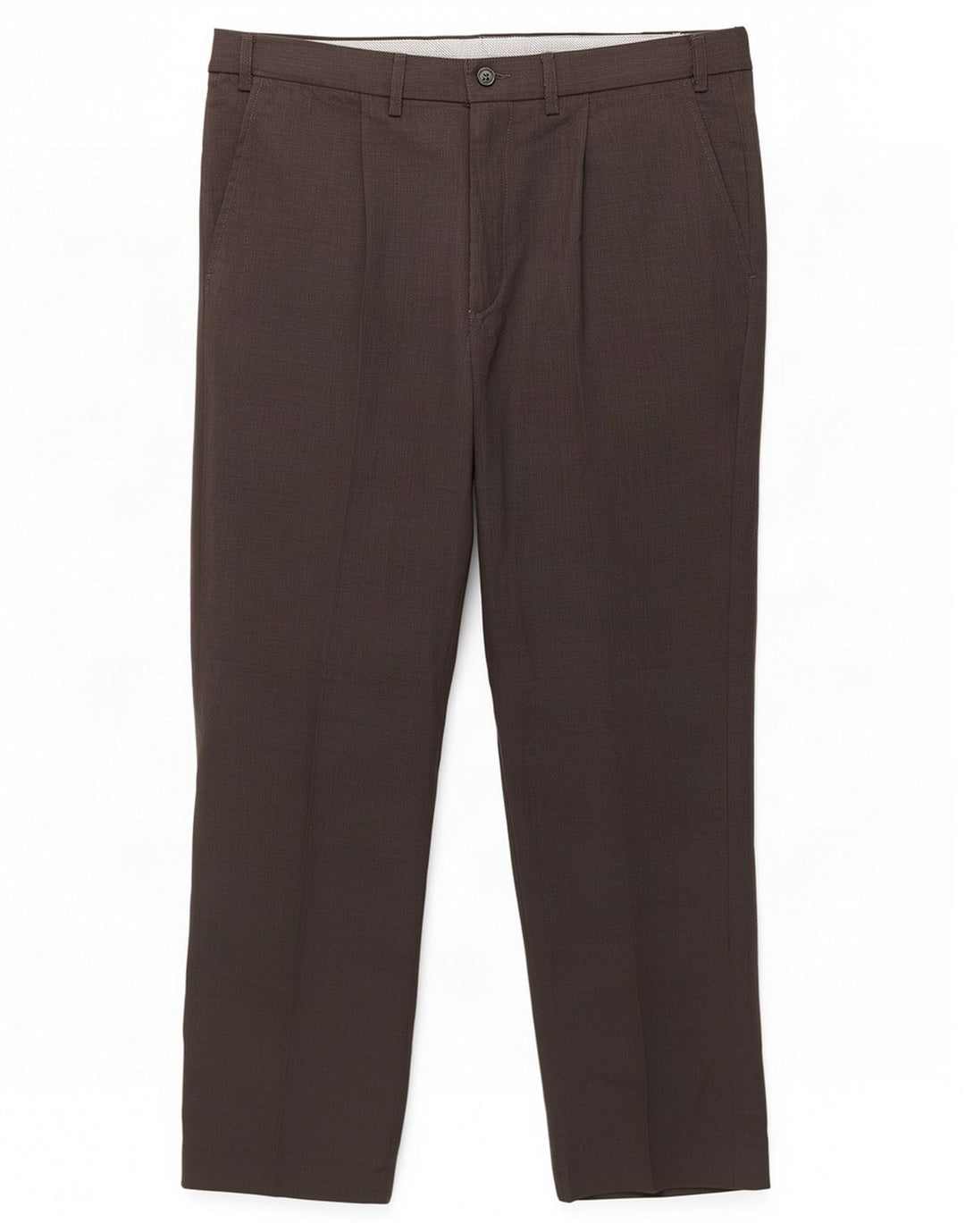 Pantaloni de costum pentru bărbați Marks & Spencer L36 L31 poliester gri
