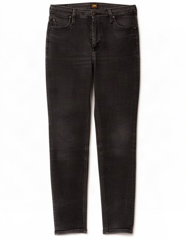 Blugi Lee pentru femei Scarlett High Slim W31 L28 bumbac negru