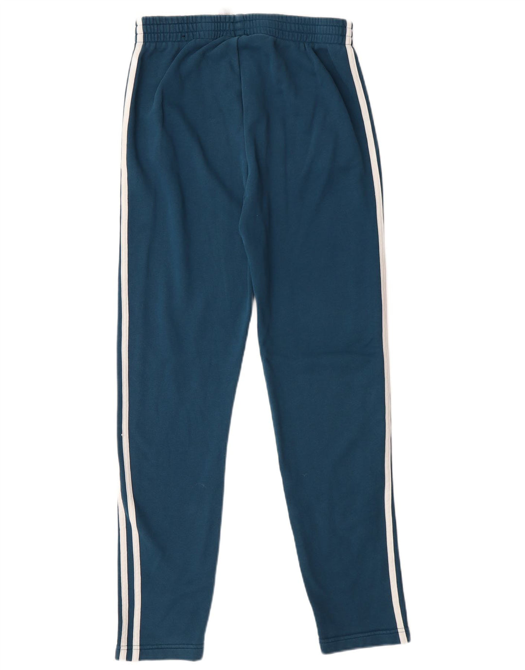Pantaloni de trening Adidas pentru baieti 14-15 ani, bumbac albastru