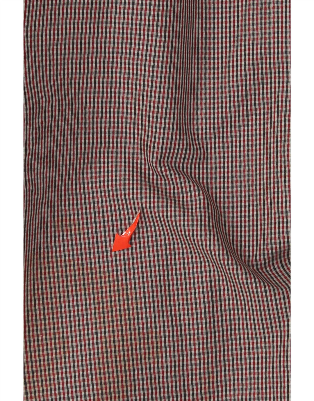 Jachetă bomber pentru bărbați Quiksilver UK 42 XL, bumbac vichy roșu