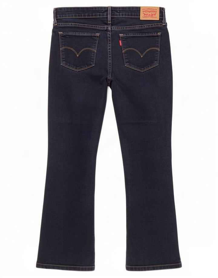 Blugi Levi's 715 Bootcut pentru femei W28 L26 bumbac bleumarin
