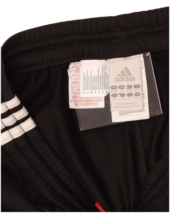 Pantaloni de trening ADIDAS pentru băieți Pantaloni de jogging 11-12 ani, negru, color block