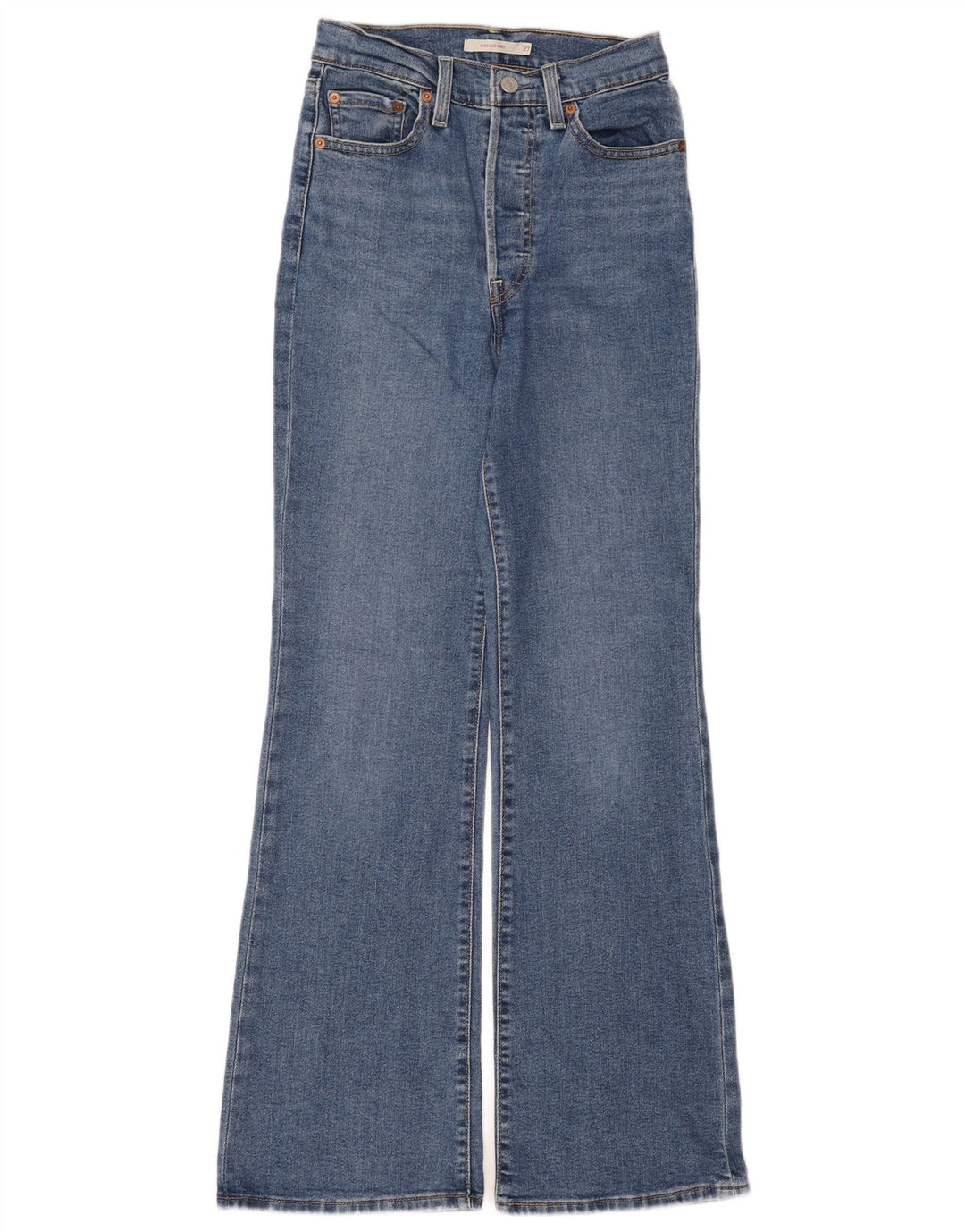 Blugi Levi's Ribcage Bootcut W27 L31 Blue Bumbac