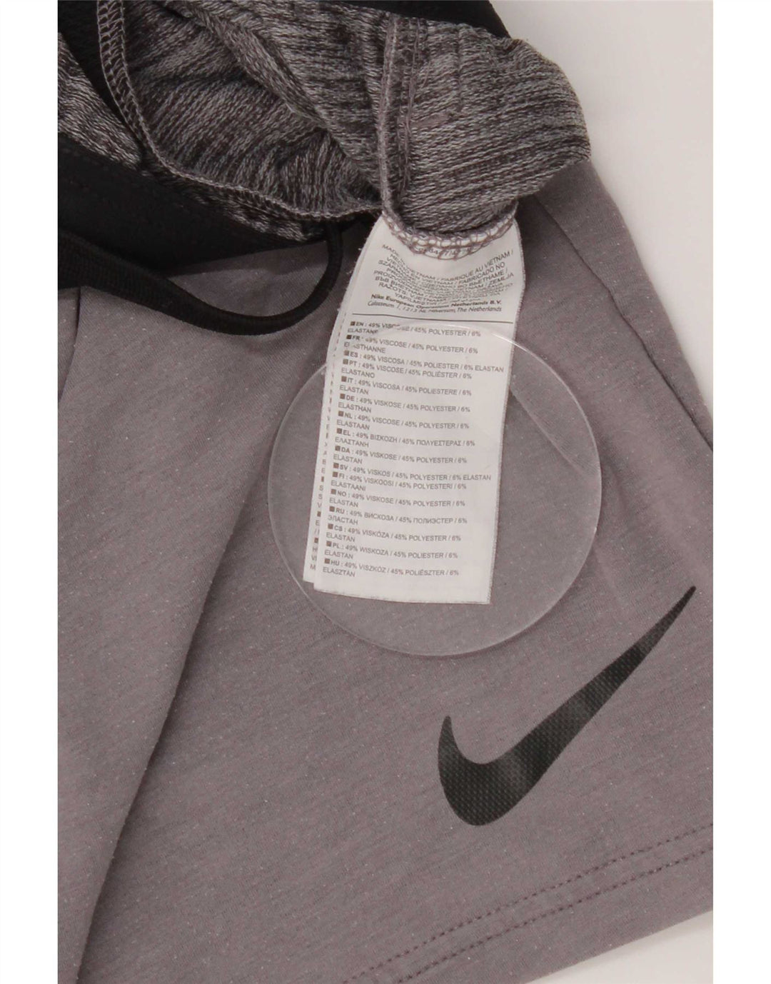 Pantaloni scurți sport Nike Dri Fit pentru bărbați, gri mediu, viscoză