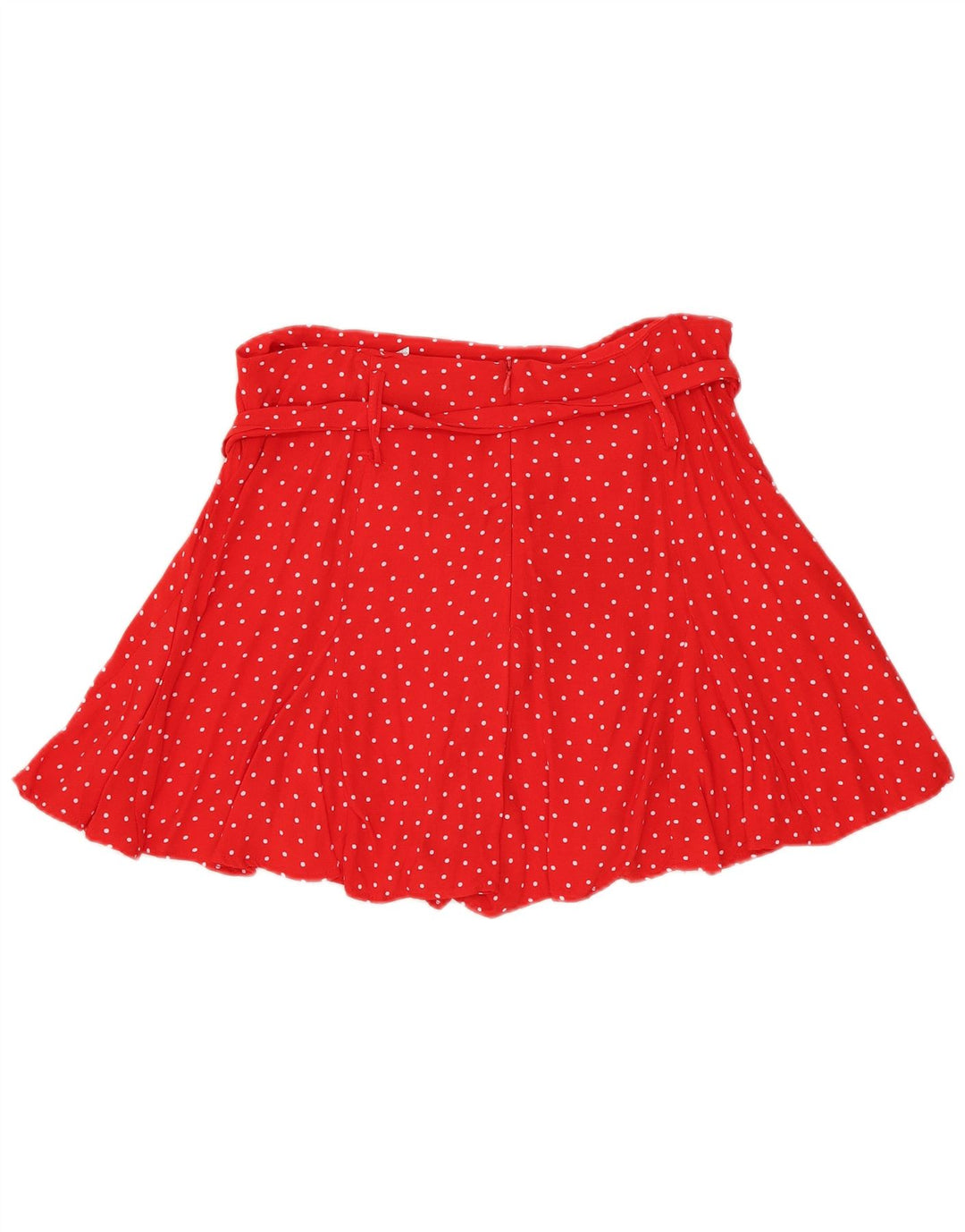 Fustă mini pentru femei Zara Medium W28 Viscoză cu pete roșii