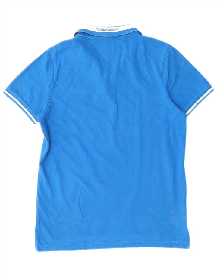 Tricou polo Tommy Hilfiger pentru bărbați, mare, albastru, bumbac