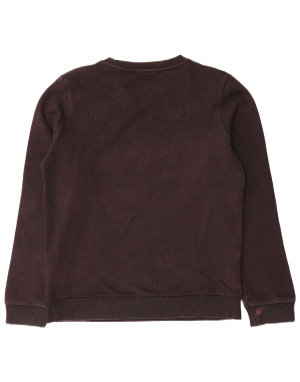 Calvin Klein Jeans Fete Hanorac grafic Pulover 15-16 ani Bumbac negru