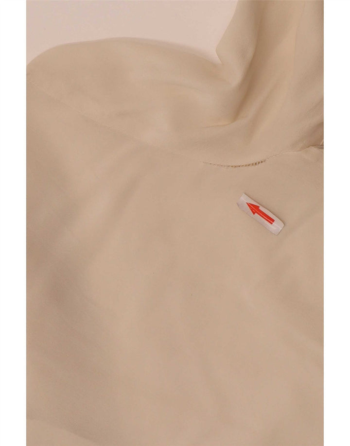 Bluză cămașă vintage pentru femei IT 40 Small Off White
