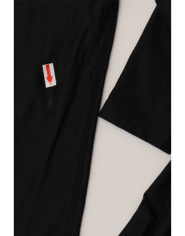 Top de compresie Under Armour pentru femei cu mânecă lungă UK 14, mare, negru, poliester