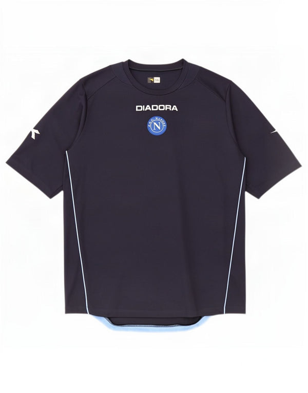 Tricou grafic Diadora pentru bărbați Top 2XL bleumarin poliester