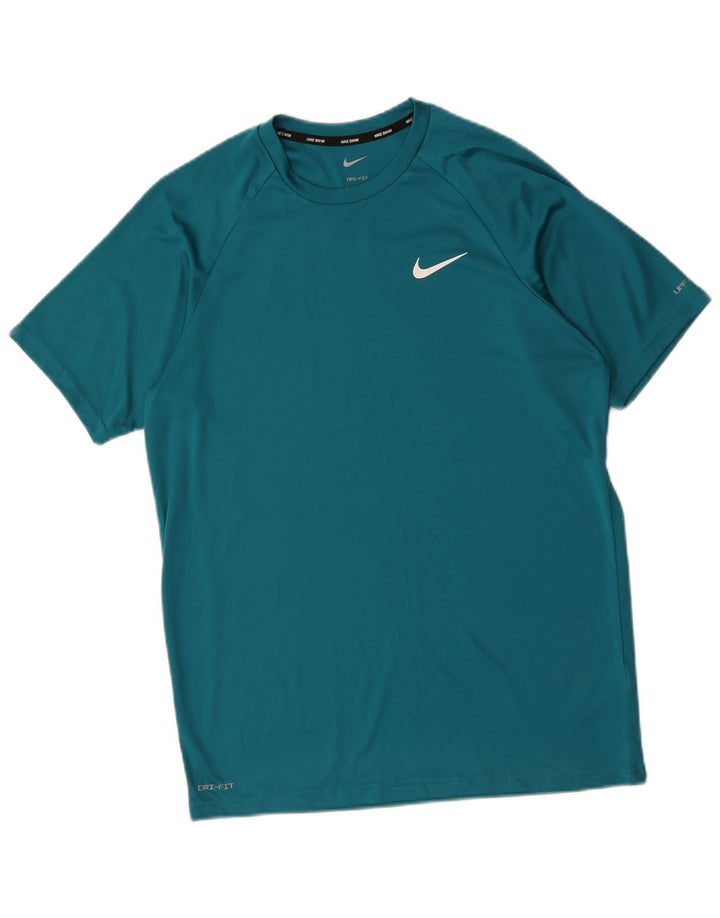 Tricou Nike Dri Fit pentru bărbați Top Medium Blue Poliester