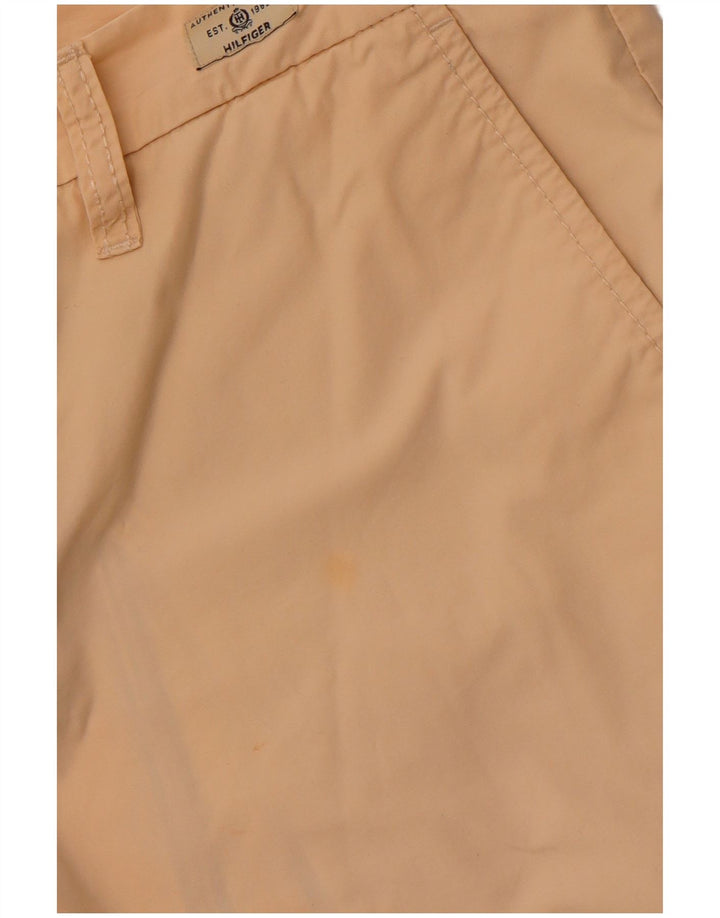 TOMMY HILFIGER Pantaloni scurți chino pentru bărbați W32 bumbac mediu bej