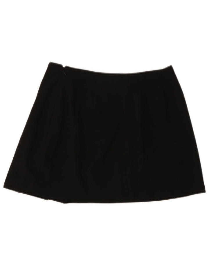 Fusta Mini Zara Femei Mic W26 Poliester Negru