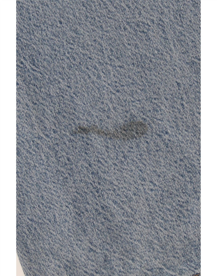 Blugi largi cu talie înaltă pentru femei Zara EU 42 Mari L32 L31 Albastru