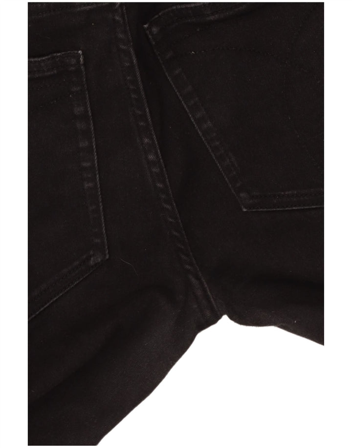 CALVIN KLEIN Blugi skinny pentru baieti 13-14 ani W26 L29 bumbac negru