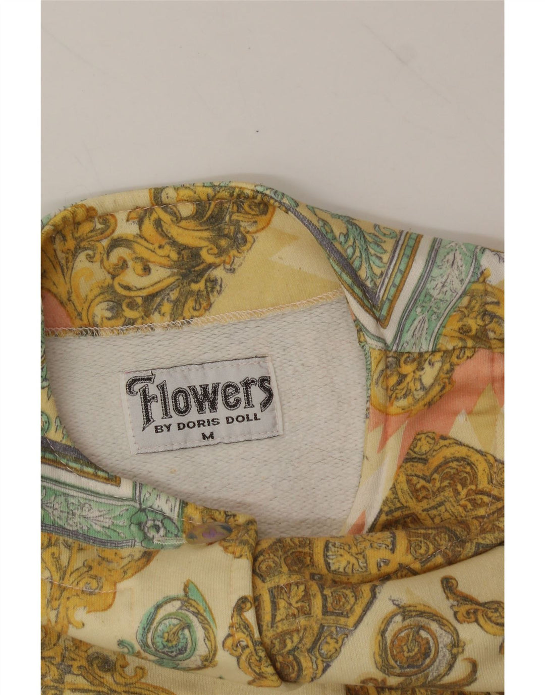 VINTAGE Womens 6 Button Blazer Jacket UK 14 Medium Multicoloured Fair Isle Vintage Vintage and Second-Hand Vintage from Messina Hembry 