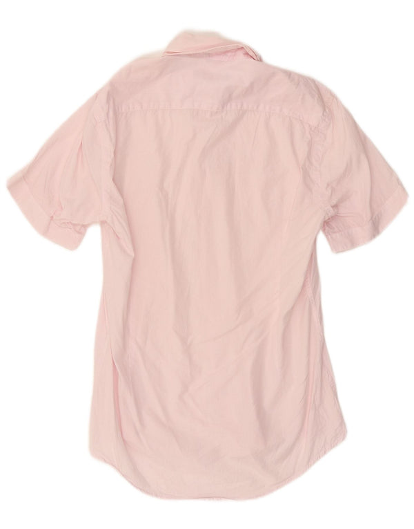 Cămașă Bărbați Daniele Alessandrini Mărimea 39 15 1/2 Roz Mediu Pinstripe