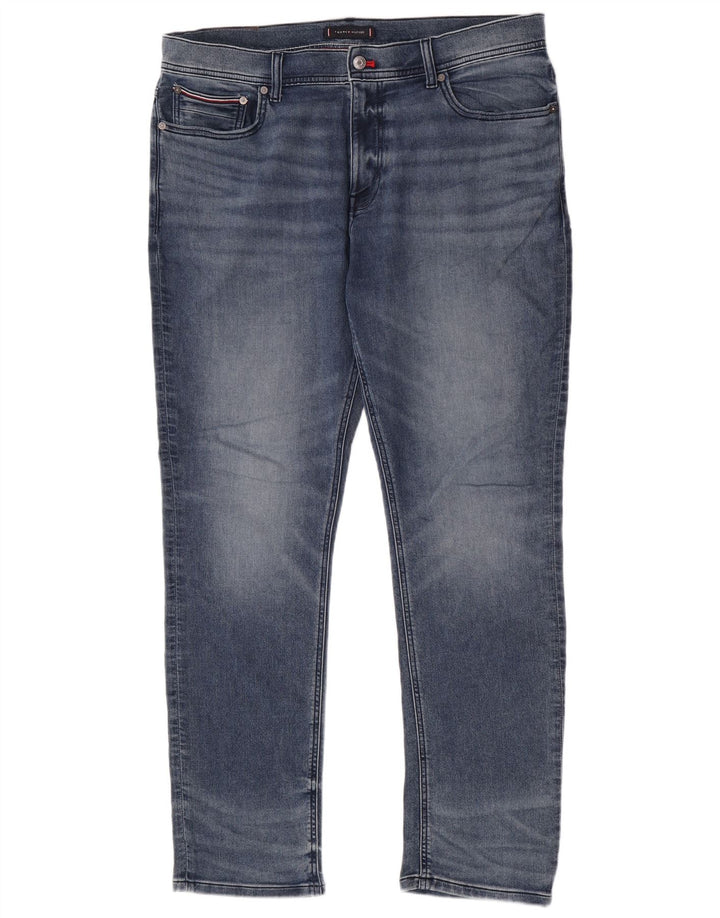 Blugi slim pentru bărbați Tommy Hilfiger W36 L32 bumbac albastru
