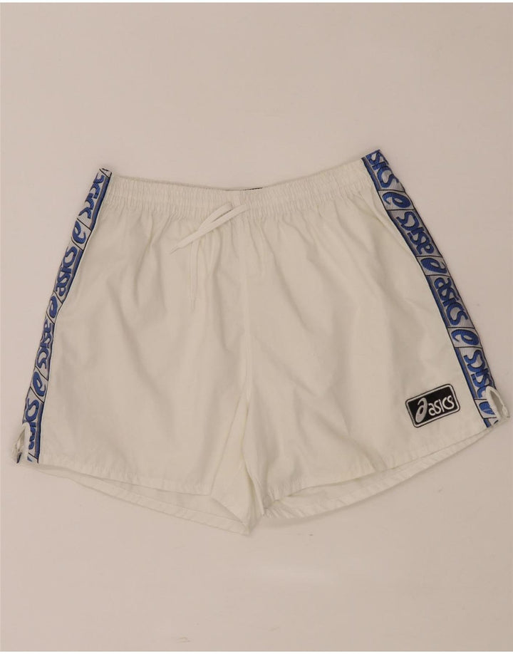 Pantaloni scurți sport grafic Asics pentru bărbați, mediu alb, color block