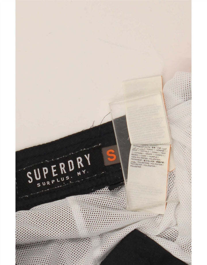 Pantaloni scurți de înot Superdry Graphic Regular pentru bărbați Mic, albastru, poliester