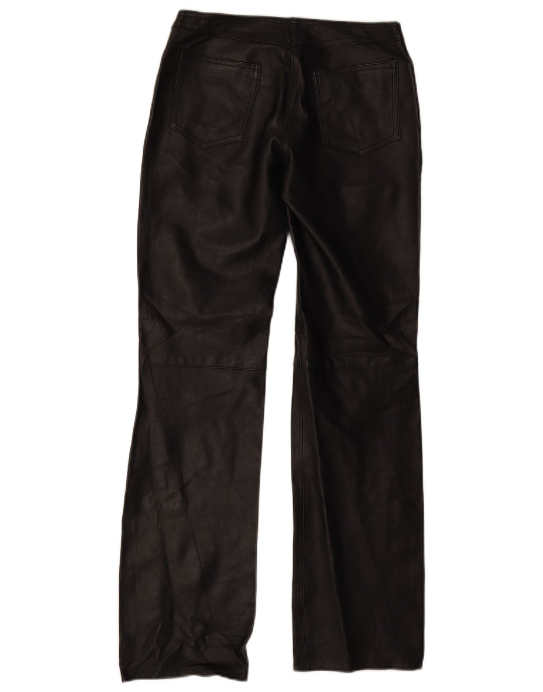 XETRA Pantaloni Bootcut din piele pentru femei IT 42 Medium W28 L32 Negru