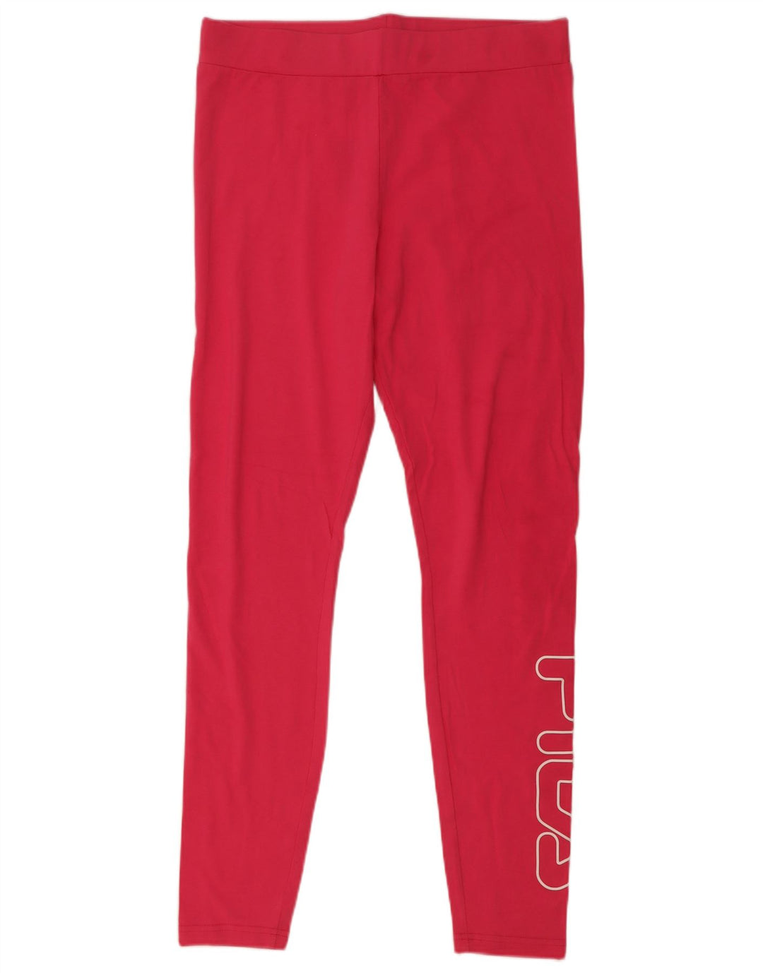 Leggings cu grafic pentru femei Fila UK 14, bumbac, roz mare