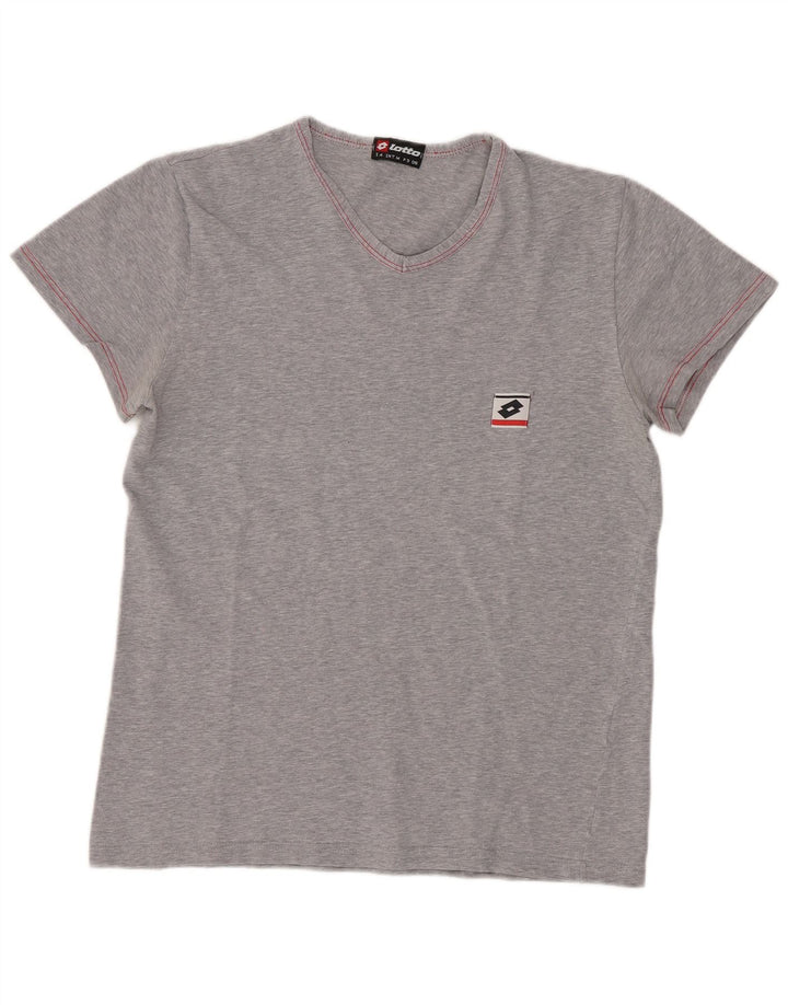 Lotto Tricou pentru femei Top UK 12 Medium Gri Bumbac