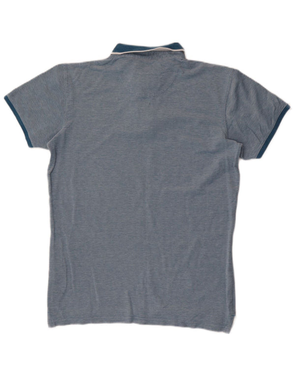 Tricou polo Jack Wills pentru bărbați, bumbac cu dungi albastre mici