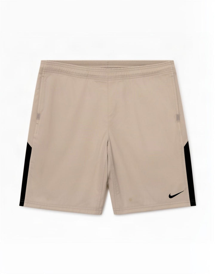Pantaloni scurți sport Nike Dri Fit pentru bărbați, alb, mici, poliester