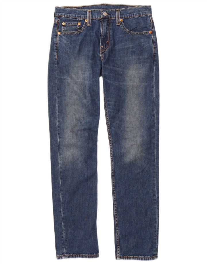 LEVI'S Mens 511 Slim Jeans W30 L32 Blue Cotton
