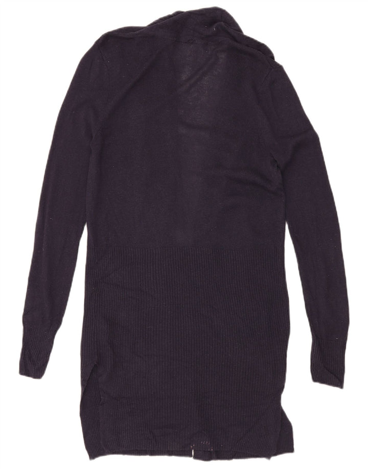 MARKS & SPENCER Pulover cardigan cu paragate pentru femei UK 10 Mic bleumarin