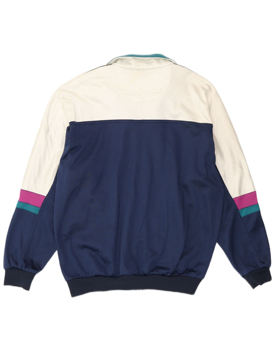 Jachetă de top pentru trening grafic ASICS pentru bărbați IT 54 XL, albastru bleumarin, color block