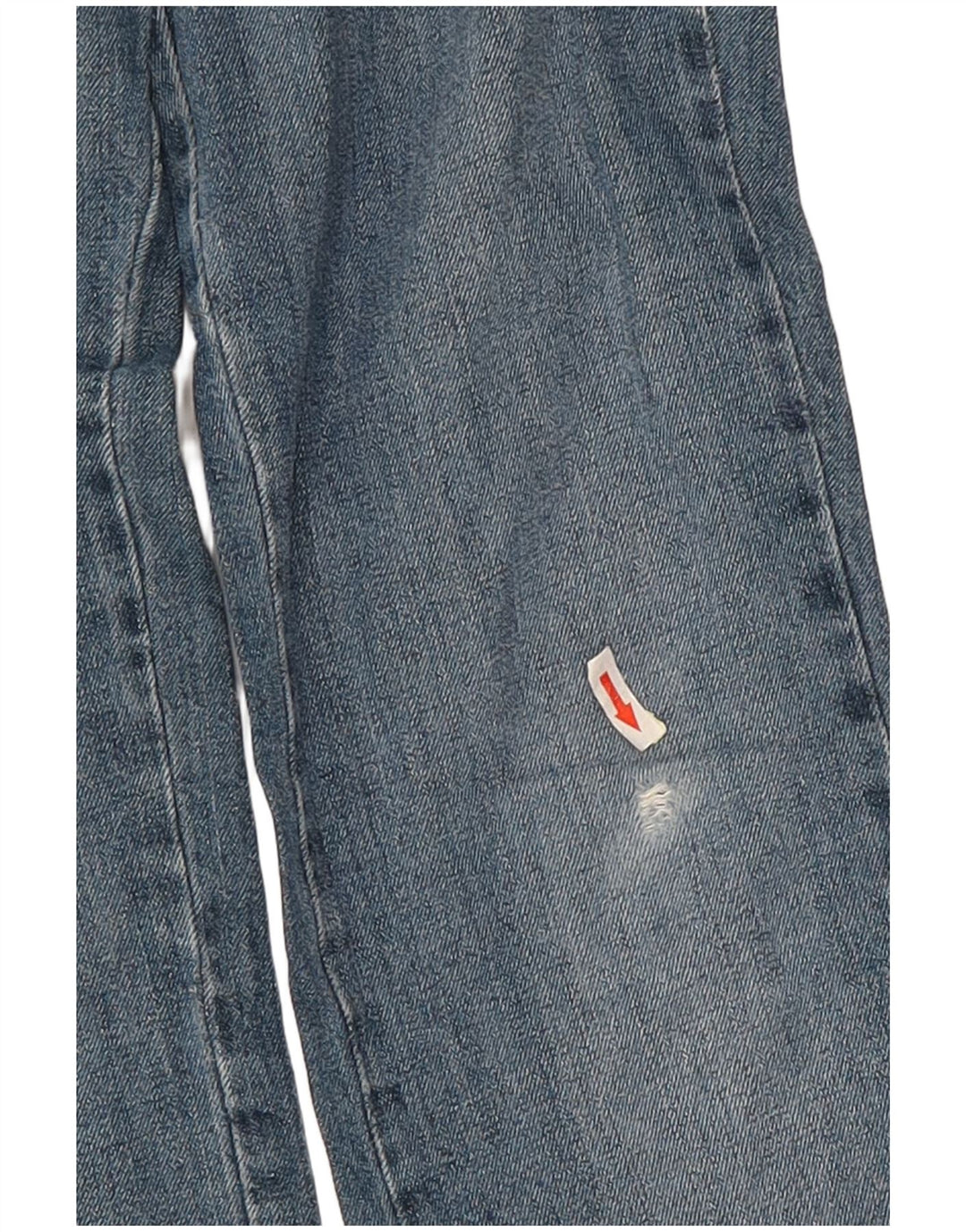 Jeans Capri Benetton pentru femei W28 L19 albastru