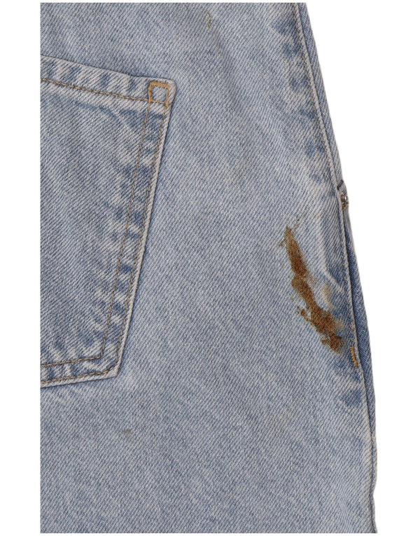 Blugi Zara Femei Balloon Talie Înaltă EU 36 XS L26 L27 Albastru Bumbac