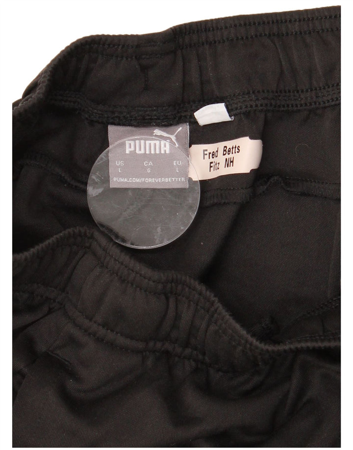 Pantaloni de trening PUMA pentru bărbați, mari, negru, poliester