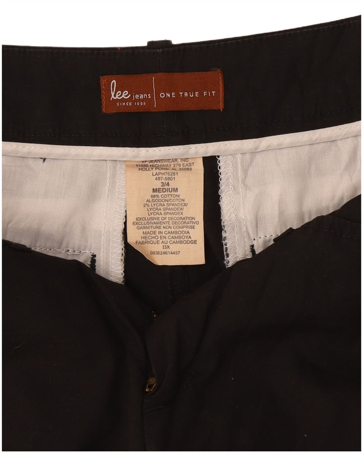 Pantaloni scurți casual pentru femei LEE US 3 Small W27 Bumbac negru