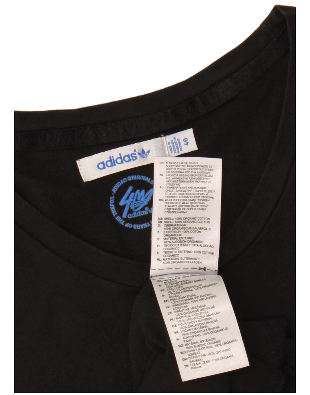 Tricou grafic pentru femei ADIDAS Top IT 40 Bumbac negru mic