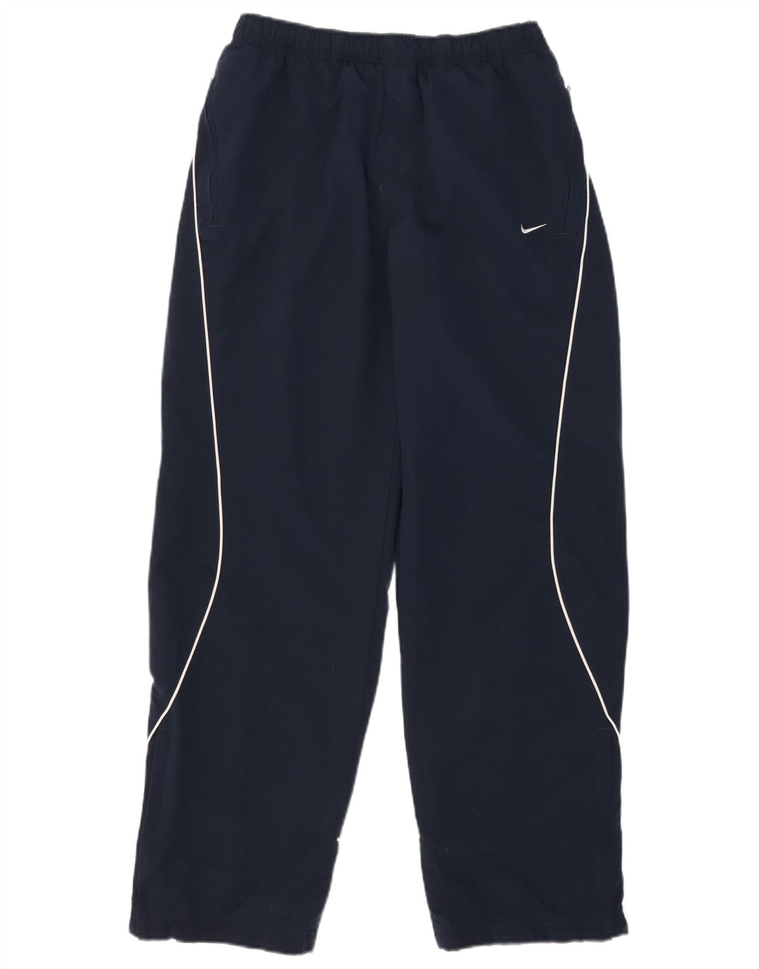 Pantaloni de trening Nike pentru bărbați Marea Britanie 38/40 Poliester mediu albastru bleumarin