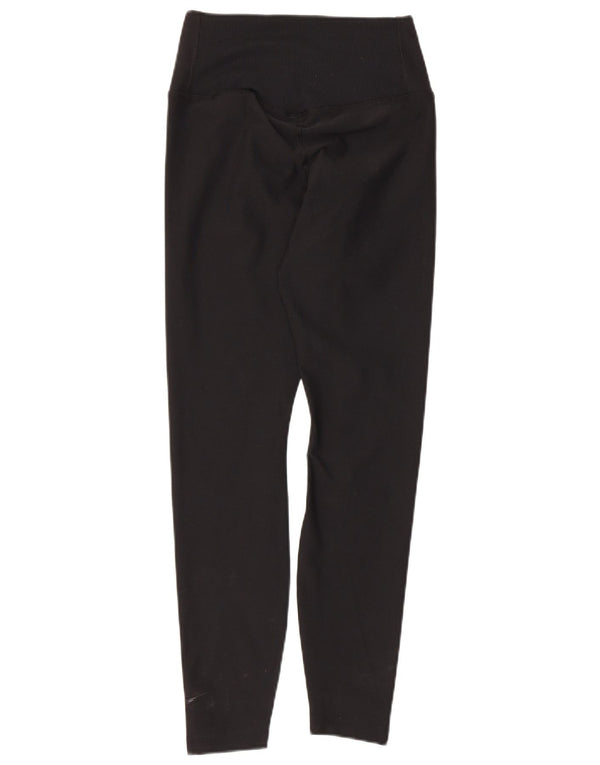 Leggings Nike Dri Fit pentru femei UK 8 Small Poliester negru