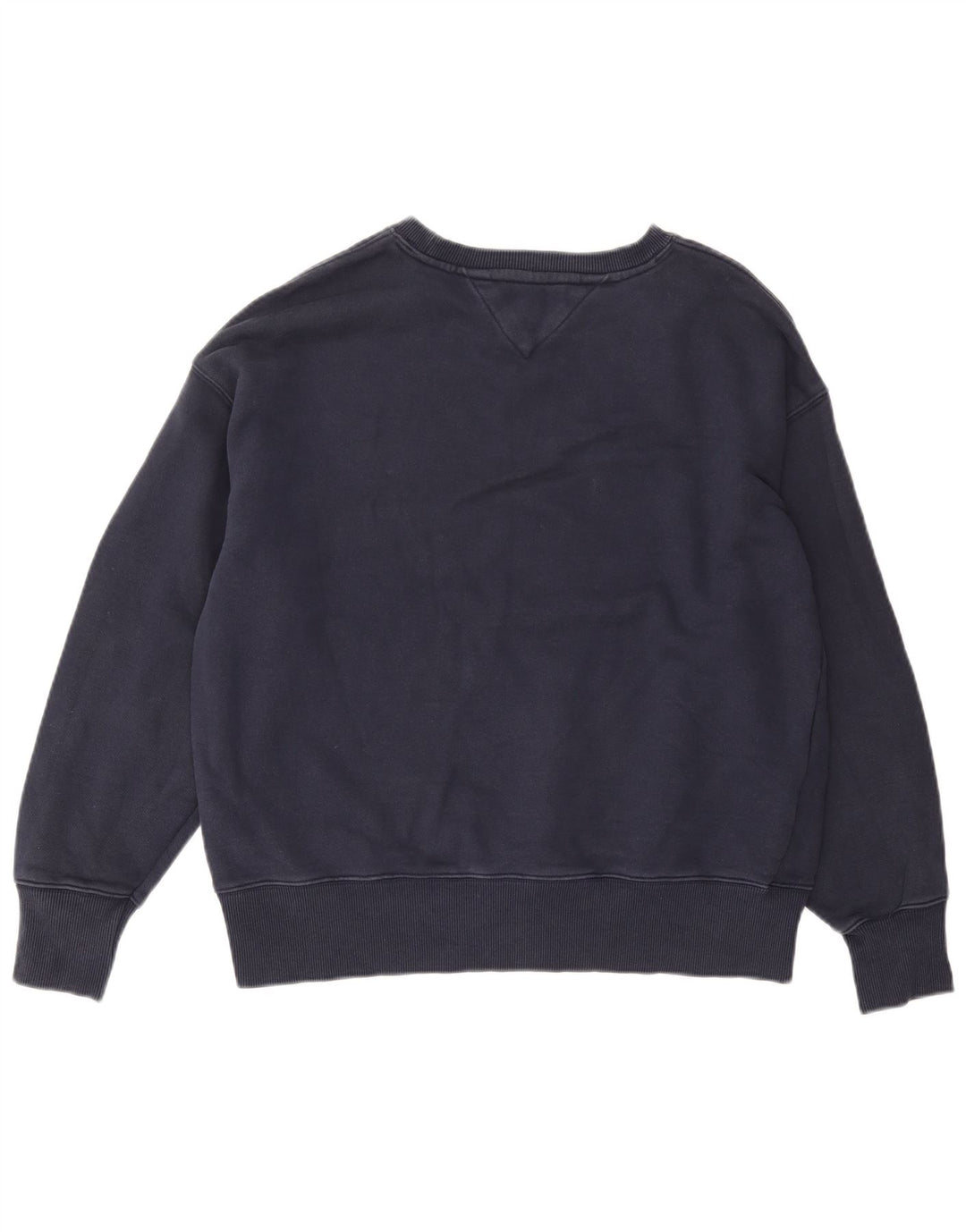 Hanorac pentru bărbați Tommy Hilfiger Pulover mare din bumbac bleumarin