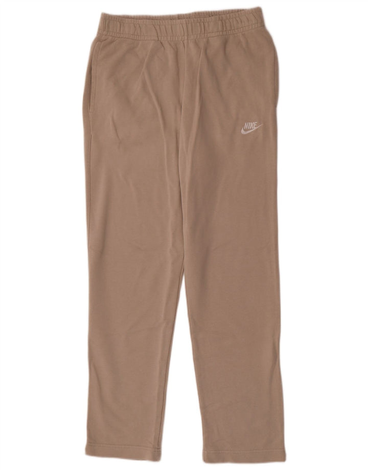 Pantaloni de trening Nike pentru bărbați, bumbac mediu bej