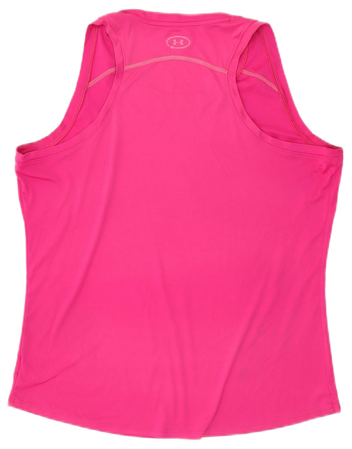 Top Vest Under Armour pentru femei Heat Gear UK 18 XL roz poliester