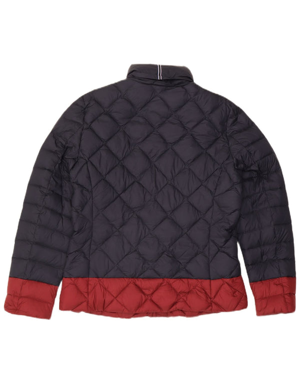 Jachetă căptușită pentru femei Tommy Hilfiger UK 18 XL, albastru bleumarin, nailon color bloc