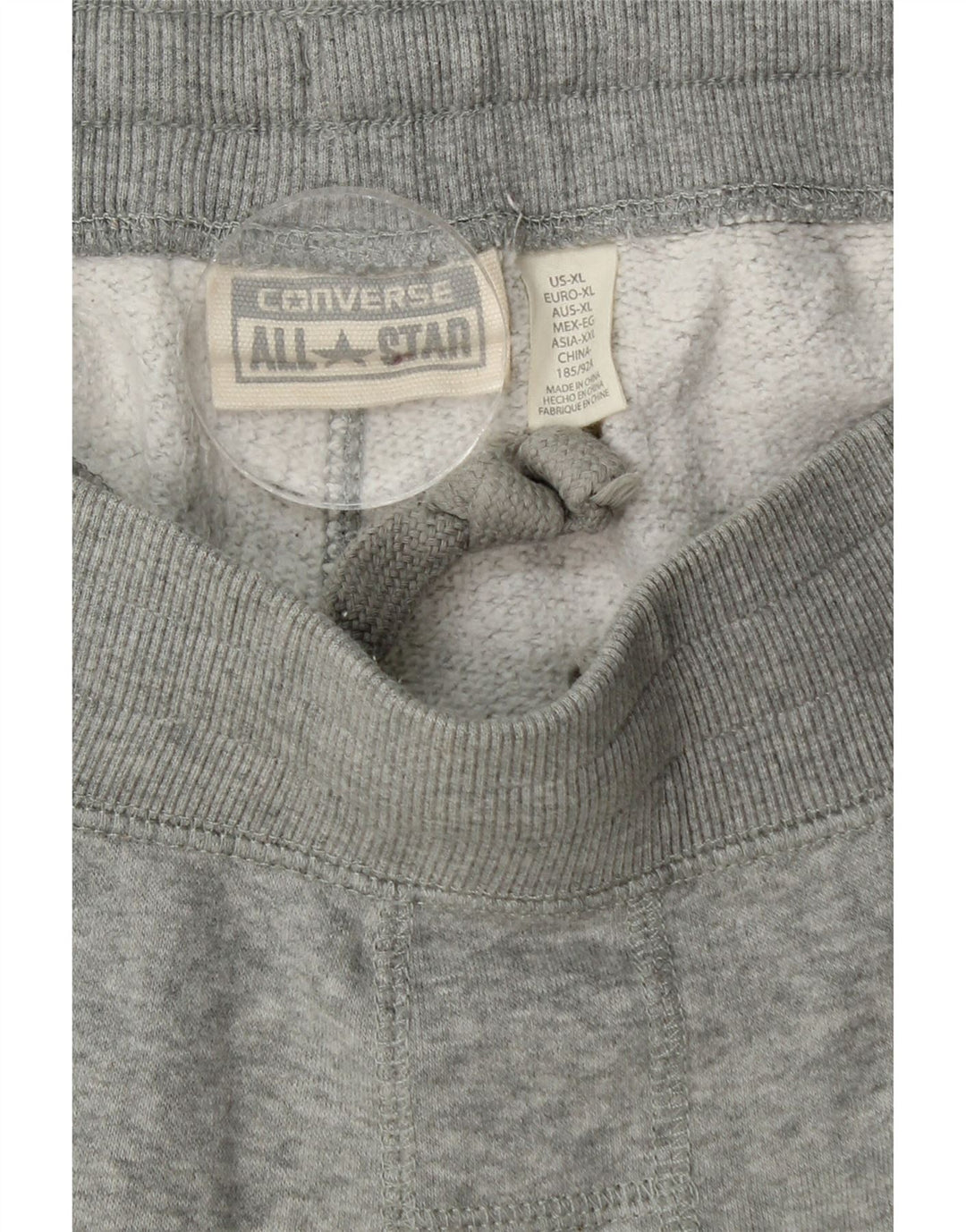 Pantaloni de trening Converse pentru bărbați Joggeri XL bumbac gri